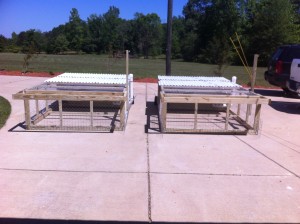 Finished Chicken Tractor