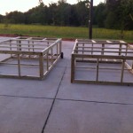 Chicken tractor frames